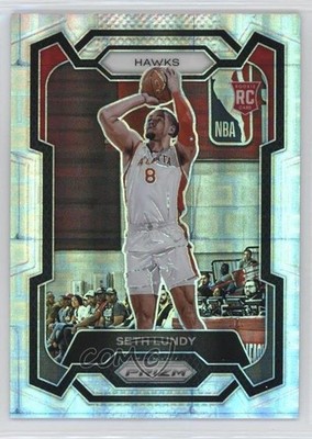 2023-24 Panini Prizm Premium Factory Set 148/150 Seth Lundy #138 Rookie RC 15bk