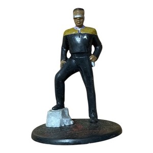 Star Trek Generations Movie Geordi 3" PVC Figure 1994 Applause NEW UNUSED