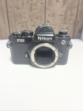 Nikon FE2 Black 35mm SLR Film Camera Body From JAPAN 592 Used Body Only