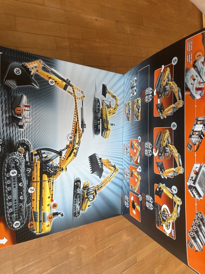 LEGO Technic 8043 Motorisierter Raupenbagger - Bild 2 von 4