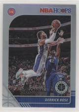 2019-20 Panini NBA Hoops Premium Stock Silver Prizm Derrick Rose #114 ib6