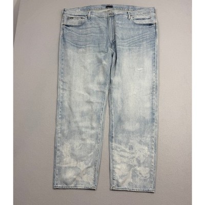 Polo Ralph Lauren Varick Slim Straight Faded Rope Dyed Classic Fit Jeans 48x32