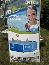 Intex Metal Frame Swimming Pool 12