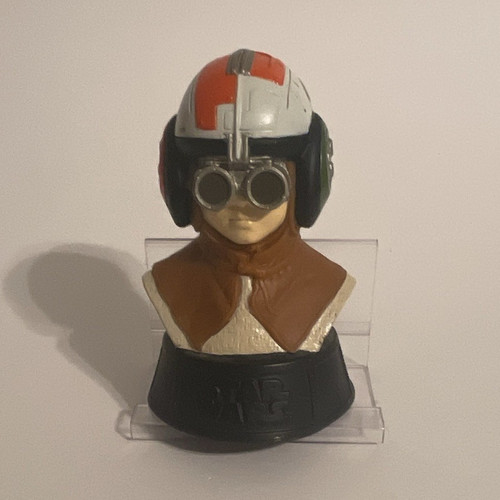Star Wars Helmeted Pilot Mini Bust Figurine w/ Display Base Sci-Fi Horror