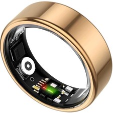 Smart Ring for Women Men Fitness Sleep Heart Tracker No Subscription. 5-D...