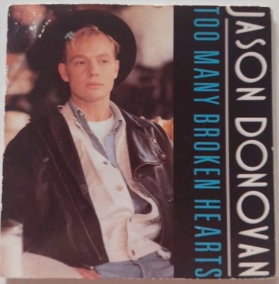 JASON DONOVAN |  Too Many Broken Hearts | 3 '' CD Single | 1989 |  RAR | 3 Tracks