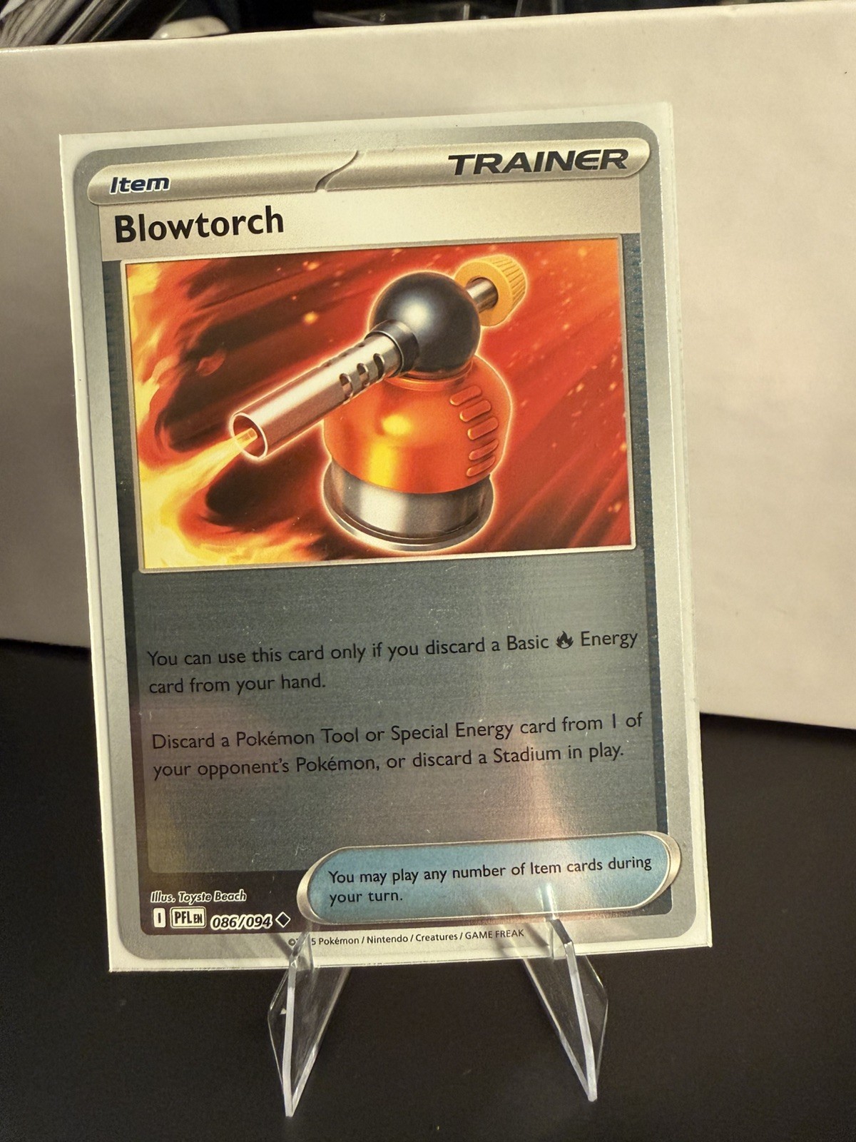 Blowtorch 086/094 Reverse Holo ME02: Phantasmal Flames Pokemon