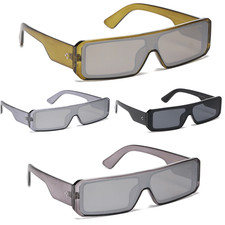 Retro Style Sunglasses Men's Women's Runway Fashion Designer Rectangle UV400