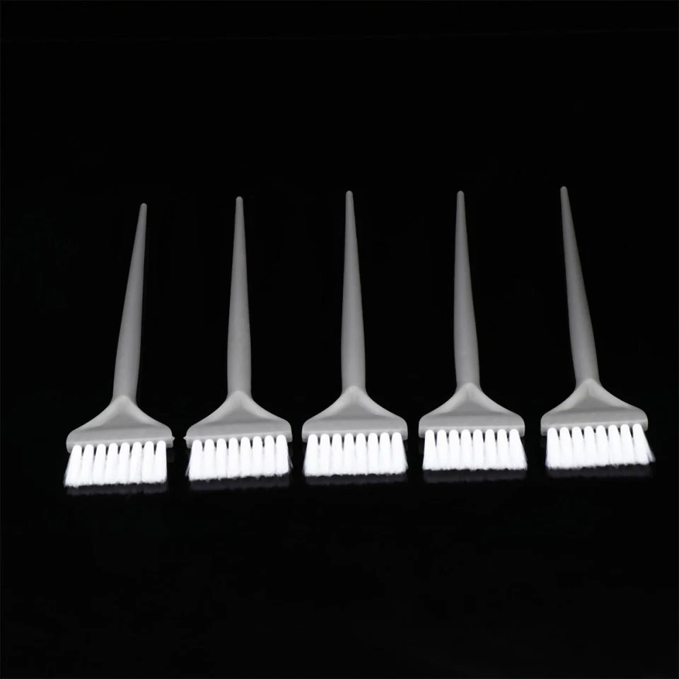 5pcs Brush per tinture per setole per olio per spazzole argento - Immagine 4 di 4