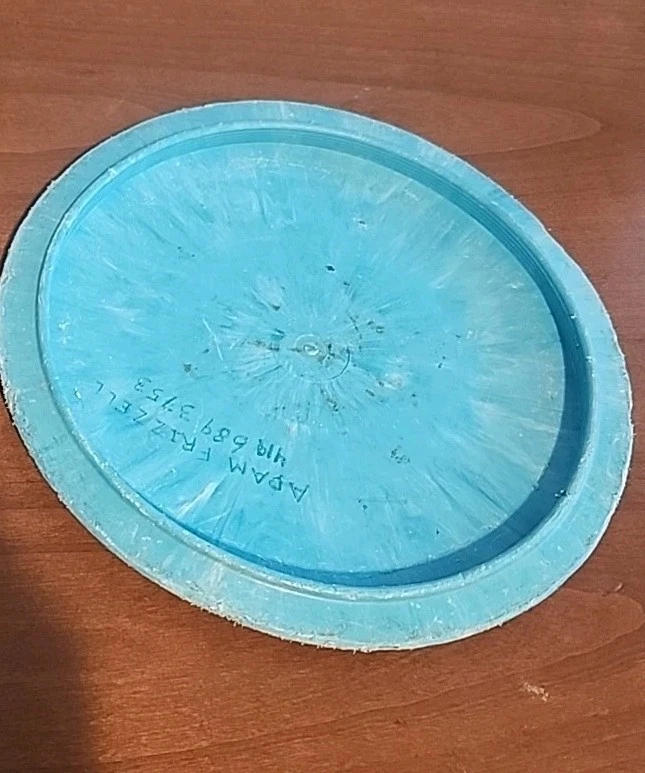 Vintage Lightning Rare #1 Flyer Maximum Distance Driver B-25 175g PDGA Blue Disc - Image 3 of 4