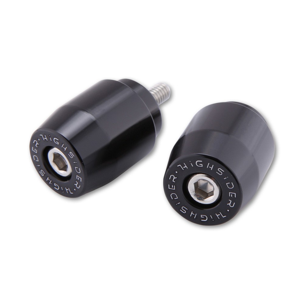 Highsider Pro M6 Black Handlebar Weights For Motorcycle Spare Parts Accessories