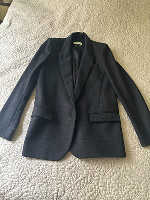 Isabel Marant Étoile Blazer Jacke Wolle 34 mytheresa Anthrazit-schwarz 