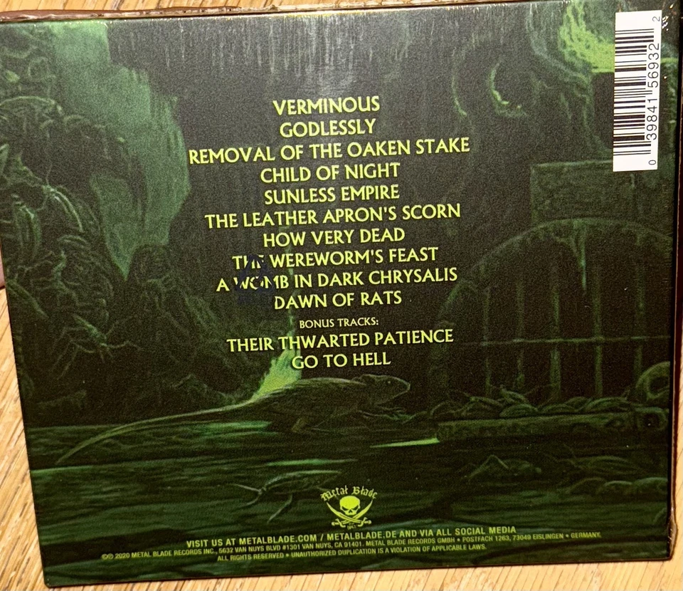 THE BLACK DAHLIA MURDER “Verminous” Ltd Digi •NEW Sealed• Revocation Hypocrisy - Bild 2 von 2
