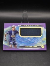 2025 Topps Inception MLS Cavan Sullivan RC Match Worn Jumbo Relic /25 IRJR-CS