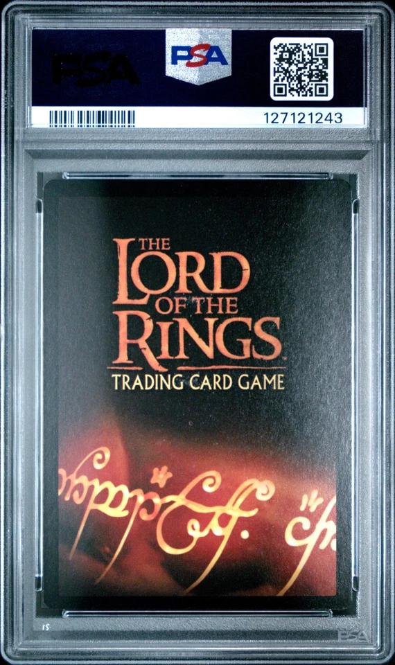 PSA 9 Citadel Of Minas Tirath #2R40 Lord of the Rings TCG 2002 Decipher Foil C43 - Image 2 of 2