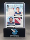 2024 Panini Donruss Rookie Sweaters Drake Maye & Javon Baker #RHD-NE Dual Patch
