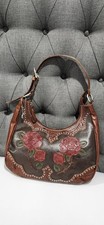 Rose America West Leather Hobo Western Bag