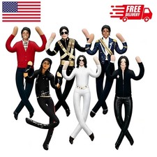 Michael Jackson Cosplay Doll Plush Stuffed Figure Abstract Joint Mobility Toy US
