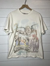 Large Travis Scott Utopia Circus Maximus 2023 Tour Concert Merch T Shirt Hip Hop