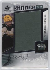 2023 SP Game Used Banner Year Winter Classic Pierre-Olivier Joseph #BYWC-PJ 1mz4