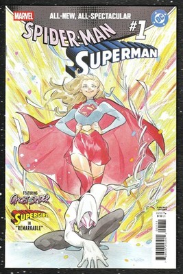Spider-Man / Superman #1 Peach Momoko Variant NM