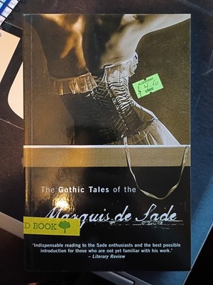 GOTHIC TALES OF THE MARQUIS DE SADE By Margaret Crosland *Excellent Condition*