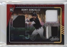 2022 Absolute Tools of the Trade 3 Swatch Spectrum Red /25 Romy Gonzalez 11bi