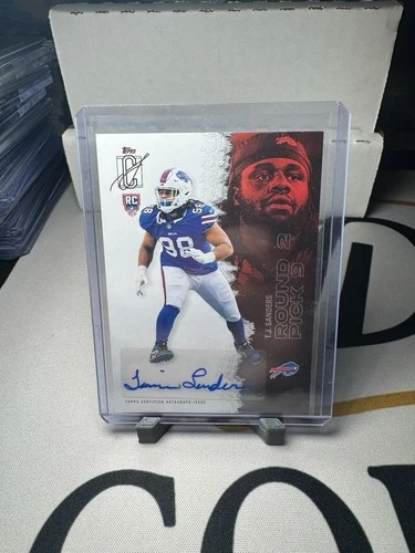 2025 Topps Signature T.J. Sanders Rookie Class Autographs (RAW)