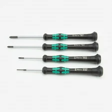 Wera 345260 PH/4 Kraftform Micro Phillips Precision Screwdriver Set