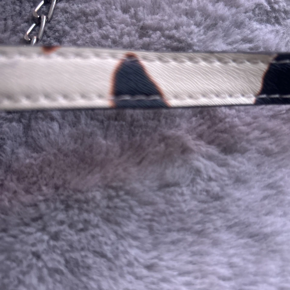 Rose & Leather Animal Print Purse - Image 2 of 4