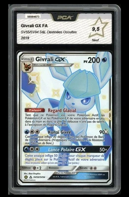 CARTE POKEMON GIVRALI GX SV55/SV94 FR ULTRA RARE - PCA 9,5 - Photo 1/2