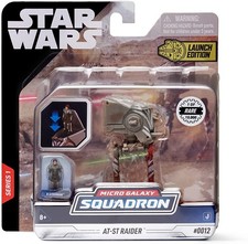 Star Wars Micro Galaxy Squadron Light Armor Class at-ST Raider - 3 Vehicle with