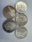 Lot Of 5 Silver Dollars (1878-1885) (6)