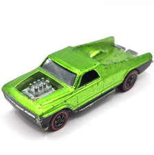 Hot Wheels Redline Seasider Light Apple Green 1969/1970 Made In USA No Boat