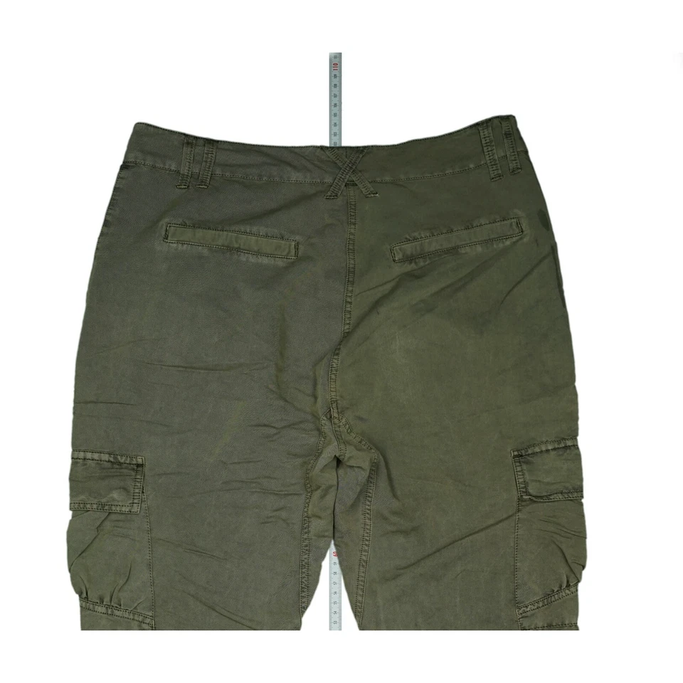 Minimum Damen Jeans Hose Cargo Chino Viscose Sommer Gr 40 L30 army grün dünn NEU - Bild 4 von 4