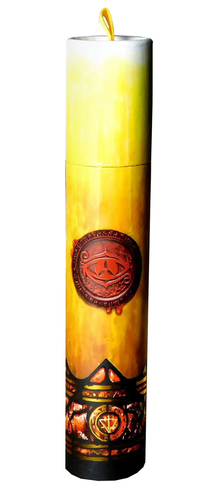 Трубка для игры в кости с ритуальной свечой: Око хаоса