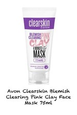 Avon Clearskin Blemish Clearing Pink Clay Face Mask 75ml