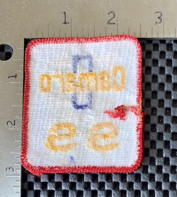 Masterpatch Patch Pour Les Fans De Chevrol Camaro SS 2,0 3,6 6,2