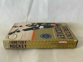 Wayne Gretzky Ice Hockey NES Game Box Nintendo