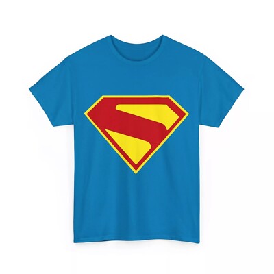 Superman Legacy T-Shirt - 2025 James Gunn Movie - S Emblem - David Corenswet