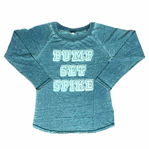 T-shirt manica lunga 3XL JULIE LuLaRoe ~ BUMP SET SPIKE ~ taglie 24-26; PALLAVOLO - Foto 1 di 2