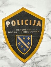 SLEEVE PATCH POLICE WAR PERIOD IN BiH