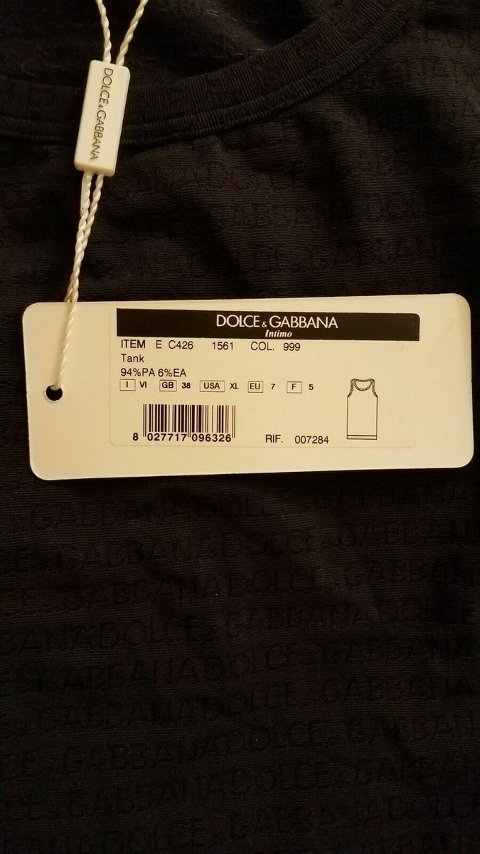 Dolce & Gabbana ブラックタンクトップ 38 D＆Gドルチェ＆ガッバーナブラックタンクトップ38 - メルカリ