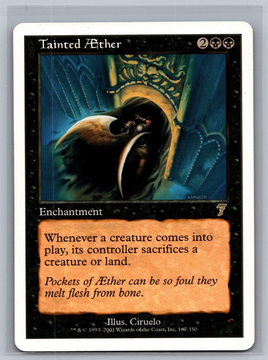 Magic The Gathering 7th Edition Tainted Aether #167/350 MTG