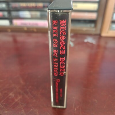 BLESSED DEATH / KILL OR BE KILLED - Cassette Tape 1985 Heavy Metal