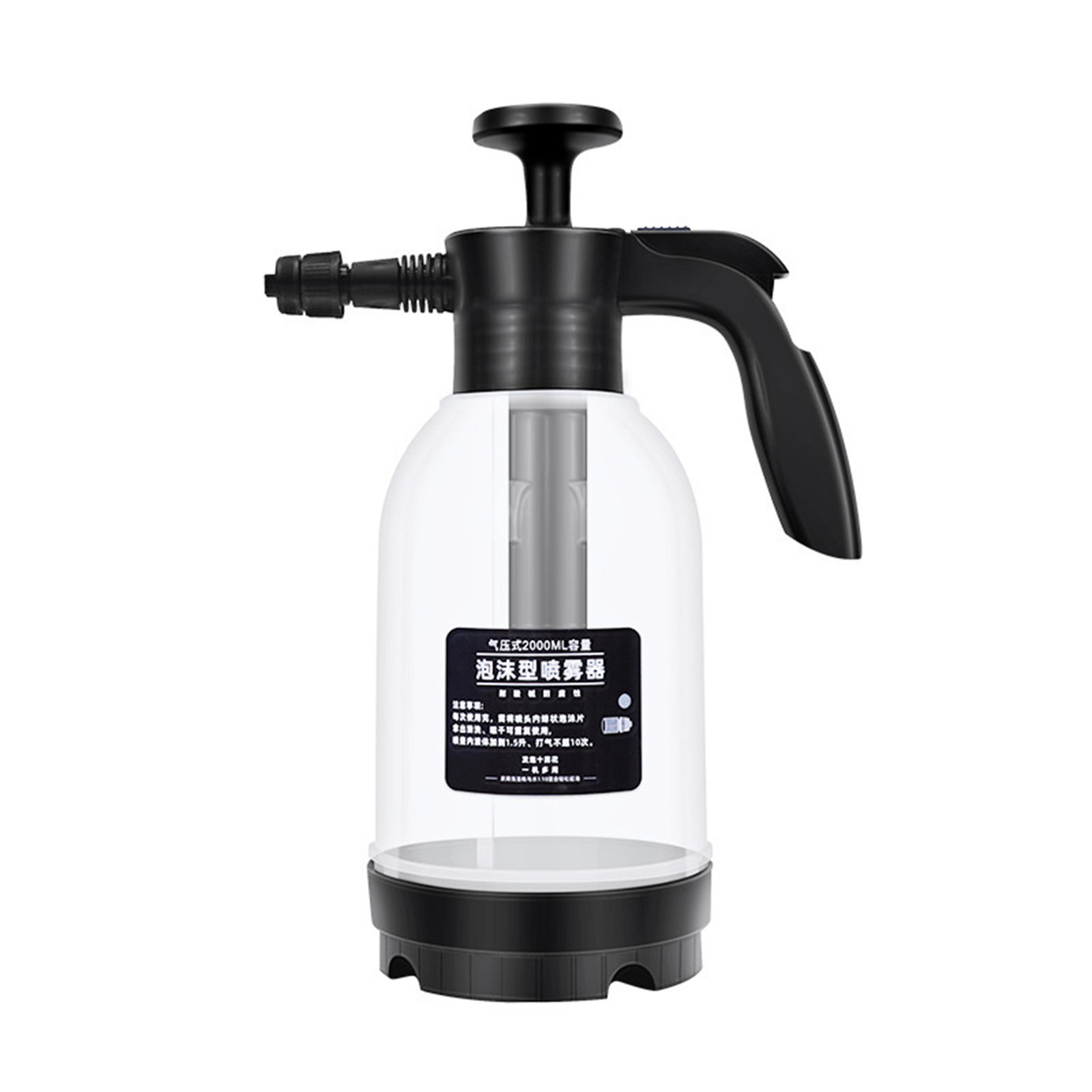 2L Snow Foam Washer Guns Car Wash Soap Lance Cannon Spray Pressure Jet Bottle