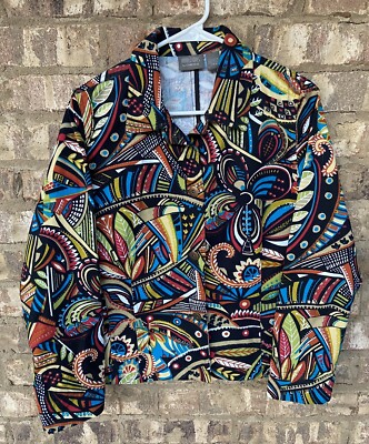 Veste CHICO'S Taille 0 - Occasion En Très Bon état - Couleur Multicolore