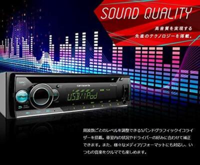Pioneer Audio DEH-4600 1D CD USB iPod iPhone AUX DSP Carrozzeria