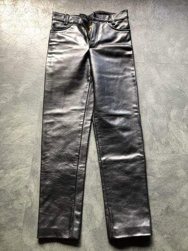 VANSON Leather Biker Rider Pants Men 