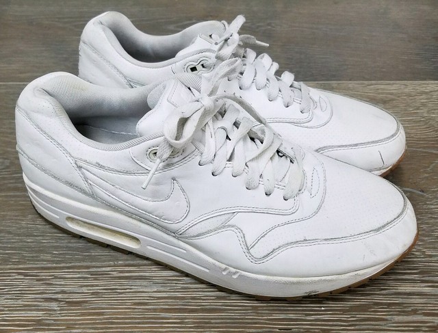 nike air max 90 leather pa white-white